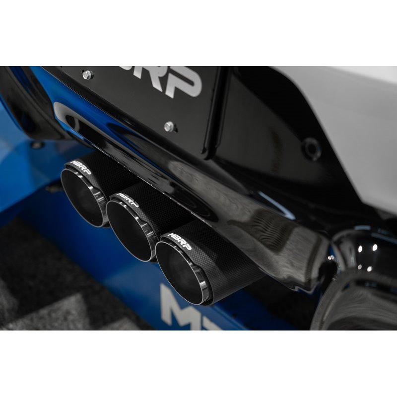 MBRP | 3in. Cat-Back. Triple Centre Rear Exit. T304 CF - Integra Type S 2.0T 2024