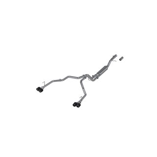 MBRP | 3 in. Cat-Back,  2.5in. Dual Split Rear Exit, T304 with CF Tips - Tahoe / Yukon 5.3L / 6.2L 2021-2024
