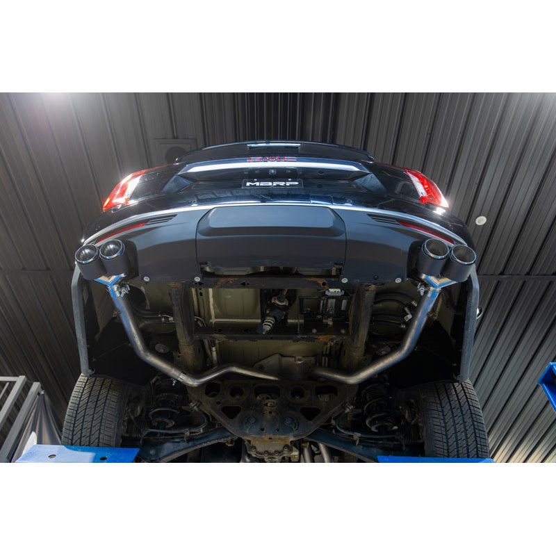 MBRP | 3 in. Cat-Back,  2.5in. Dual Split Rear Exit, T304 with CF Tips - Tahoe / Yukon 5.3L / 6.2L 2021-2024