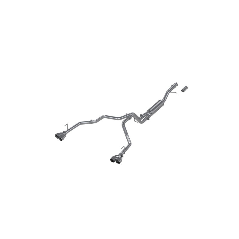 MBRP | 3 in. Cat-Back,  2.5in. Dual Split Rear Exit, AL - Tahoe / Yukon 5.3L / 6.2L 2021-2024