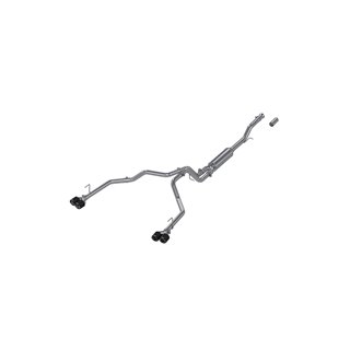 MBRP | 3 in. Cat-Back,  2.5in. Dual Split Rear Exit, T304 with CF Tips - Suburban / Yukon XL 5.3L / 6.2L 2021-2024