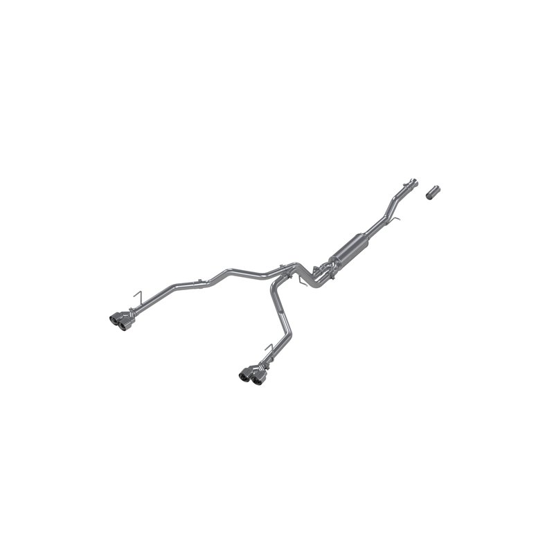 MBRP | 3 in. Cat-Back,  2.5in. Dual Split Rear Exit, AL - Suburban / Yukon XL 5.3L / 6.2L 2021-2024
