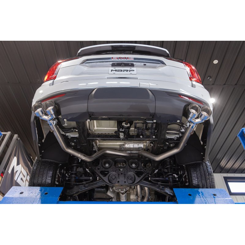 MBRP | 3 in. Cat-Back,  2.5in. Dual Split Rear Exit, AL - Suburban / Yukon XL 5.3L / 6.2L 2021-2024