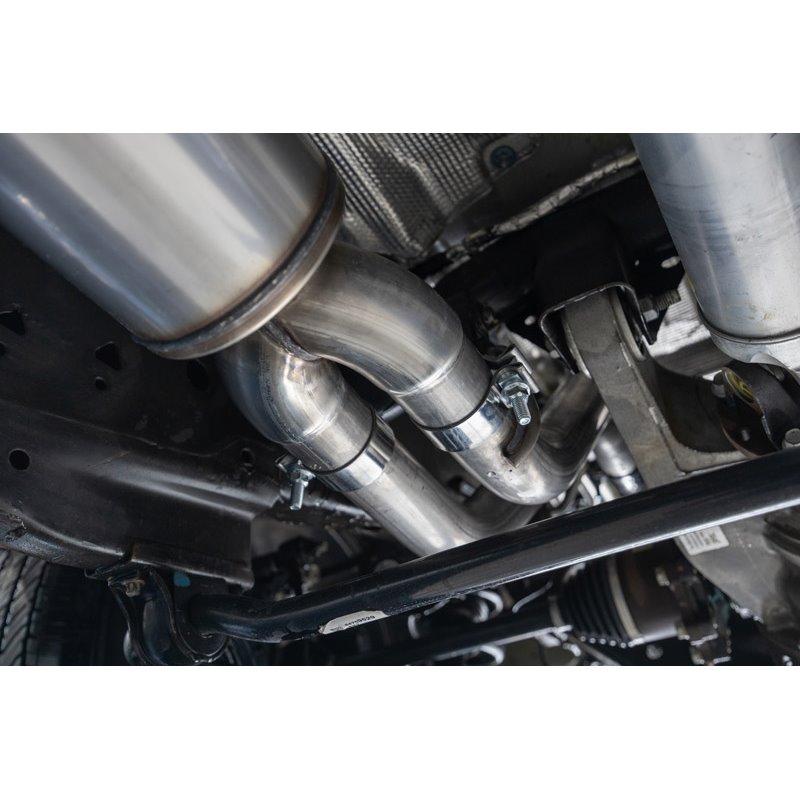 MBRP | 3 in. Cat-Back,  2.5in. Dual Split Rear Exit, AL - Suburban / Yukon XL 5.3L / 6.2L 2021-2024