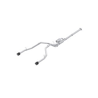 MBRP | 3in. Cat-Back. 2.5in. Dual Split Rear Exit. T304, CF. - Ram 1500 3.0T 2025