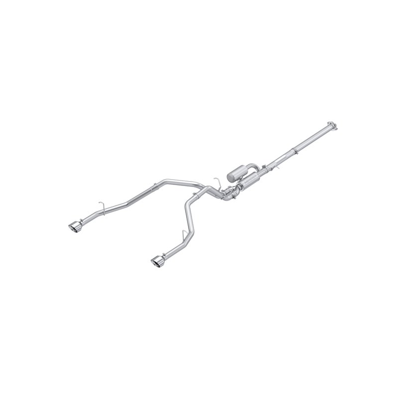 MBRP | 3in. Cat-Back. 2.5in. Dual Split Rear Exit. AL - Ram 1500 3.0T 2025