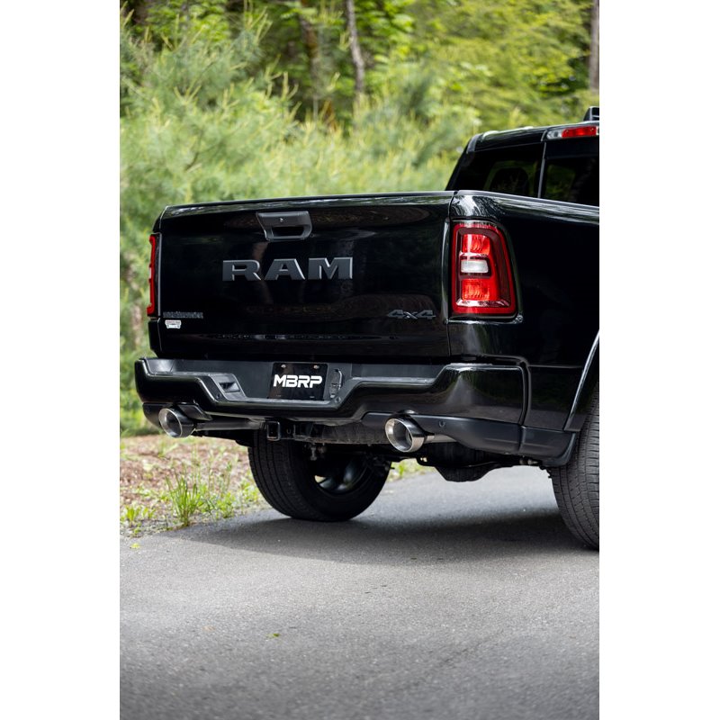MBRP | 3in. Cat-Back. 2.5in. Dual Split Rear Exit. AL - Ram 1500 3.0T 2025