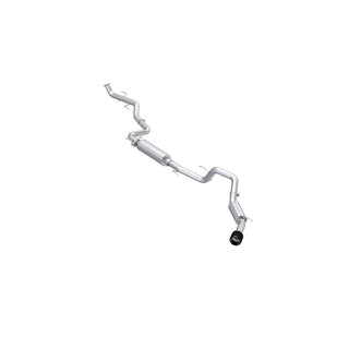 MBRP | 3in. Cat-Back, Single Side Exit with CF Tip, T304. - Tacoma 2.4T 2024