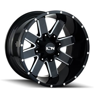 ION | 141 17x9.0 ET-12 - Gloss Black Milled
