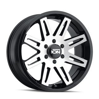 ION | 142 17x9.0 ET-12 - Satin Black Machined