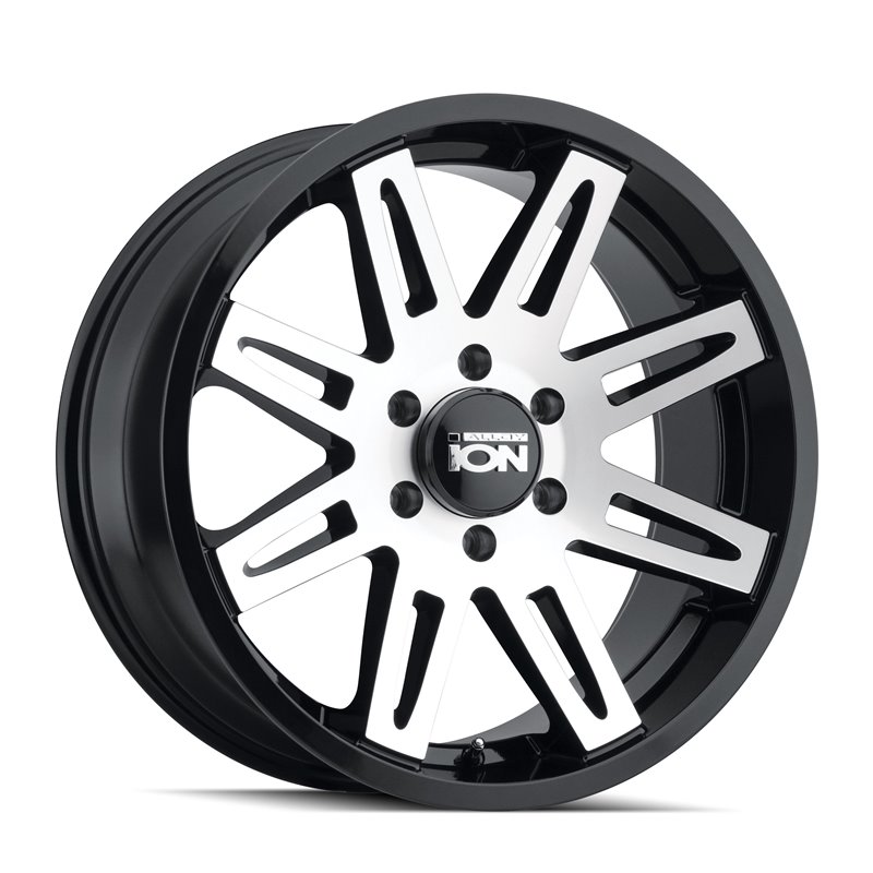 ION | 142 17x9.0 ET-12 - Satin Black Machined