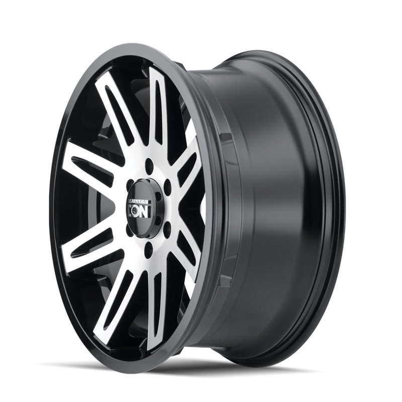 ION | 142 17x9.0 ET-12 - Satin Black Machined