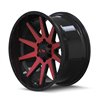 ION | 143 20x10.0 ET-19 - Gloss Black Red Machined