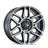 ION | 146 20x10.0 ET-19 - Matte Black Machined With Dark