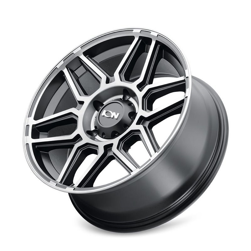 ION | 146 20x10.0 ET-19 - Matte Black Machined With Dark