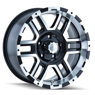 ION | 179 16x8.0 ET10 - Satin Black Machined