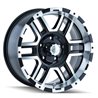 ION | 179 17x8.0 ET10 - Satin Black Machined