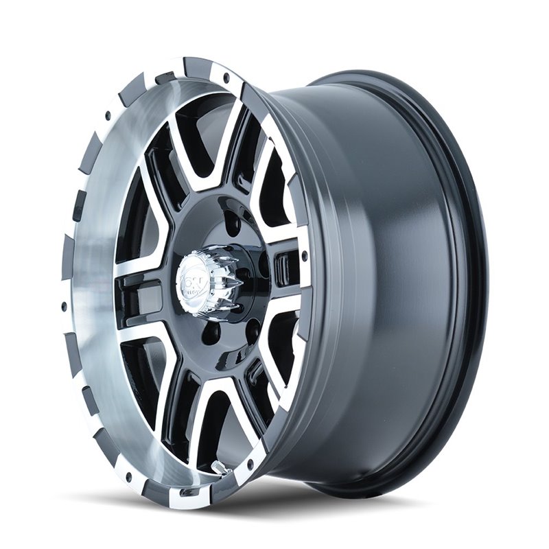 ION | 179 17x8.0 ET10 - Satin Black Machined