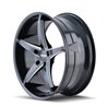 TOUREN | TR70 17x7.5 ET40 - Gloss Black Milled