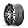 TOUREN | TR75 20x9.0 ET35 - Matte Black Brushed With Dark