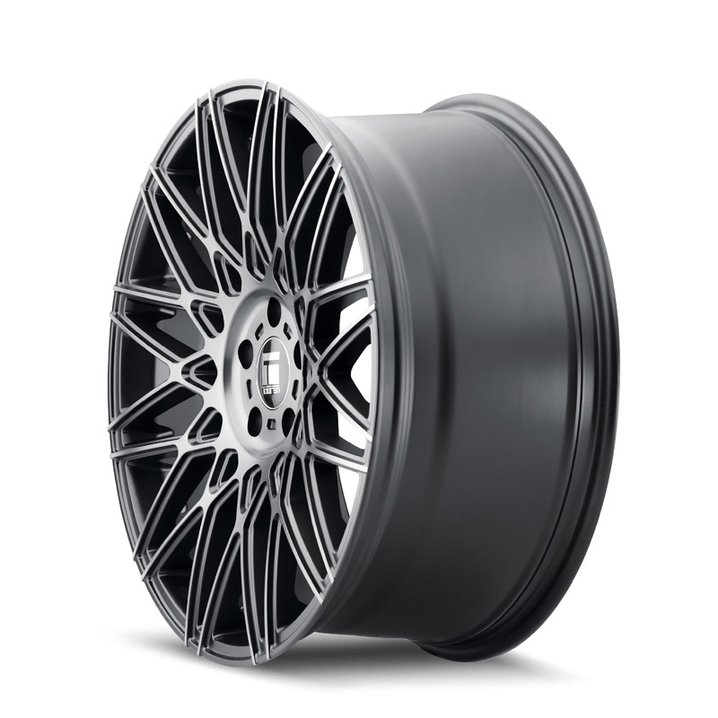 TOUREN | TR78 18x8.0 ET40 - Matte Black Brushed With Dark