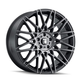TOUREN | TR78 18x8.0 ET40 - Matte Black Brushed With Dark