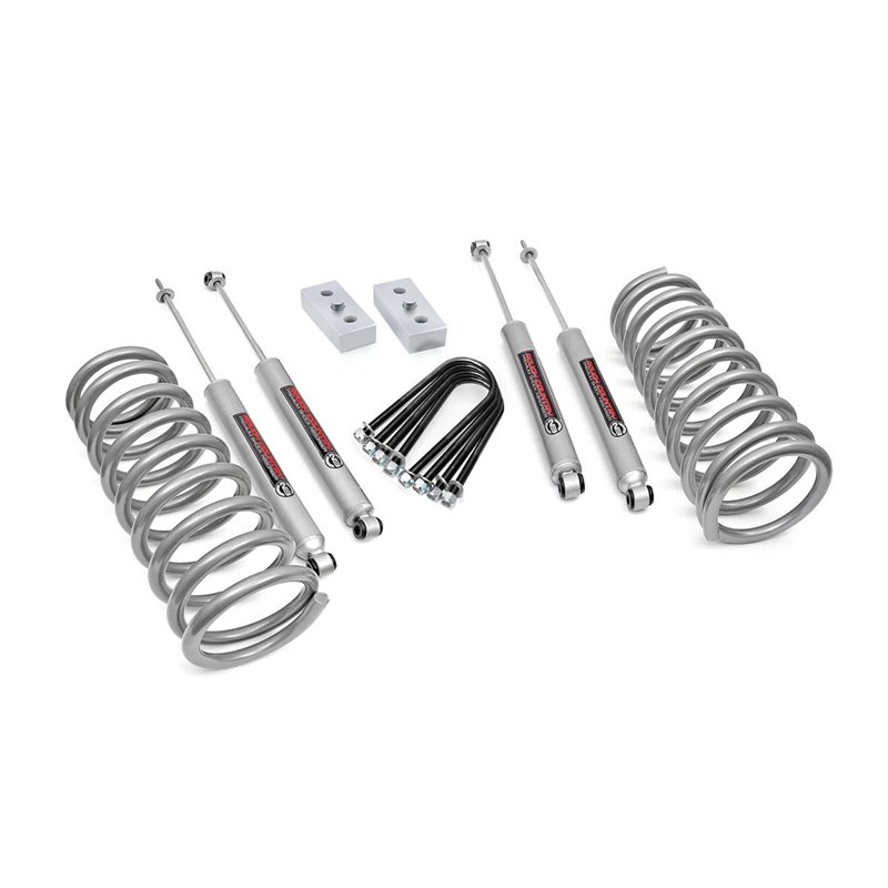 Rough Country | Lift Kit-Suspension w/Shock - Ram 2500 5.9L / 6.7L 2003-2013