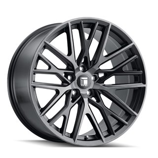 TOUREN | TR91 20x10.5 ET35 - Matte Black Brushed With Dark