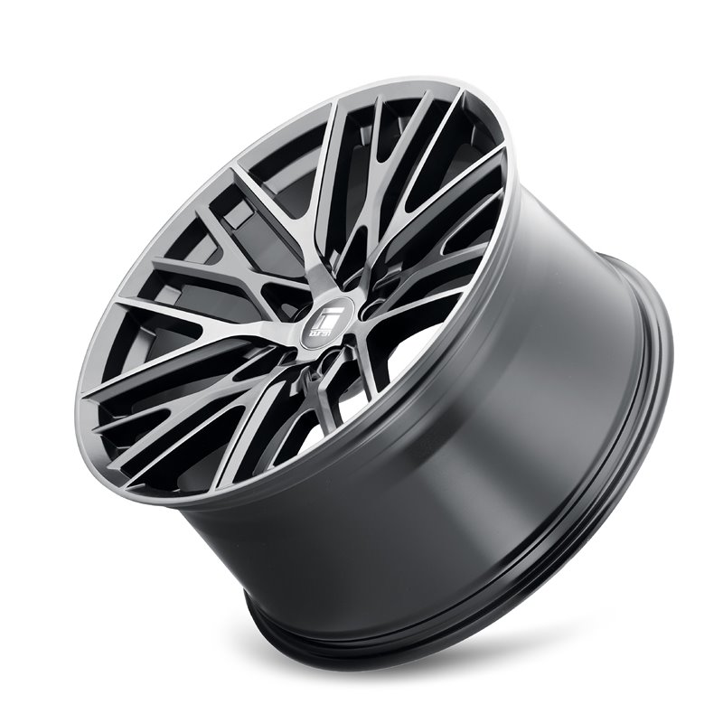 TOUREN | TR91 20x9.0 ET30 - Matte Black Brushed With Dark