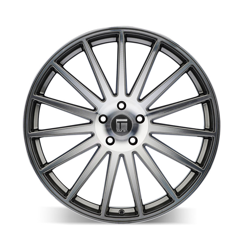 TOUREN | TR92 20x9.0 ET35 - Gloss Graphite Machined