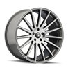 TOUREN | TR92 17x8.0 ET35 - Gloss Graphite Machined