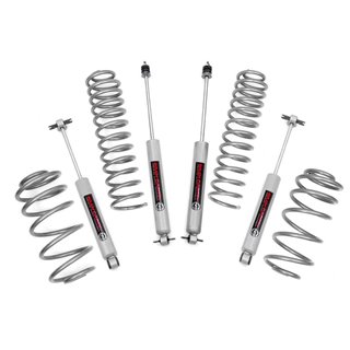Rough Country | Lift Kit-Suspension w/Shock - Wrangler 4.0L 1997-2006