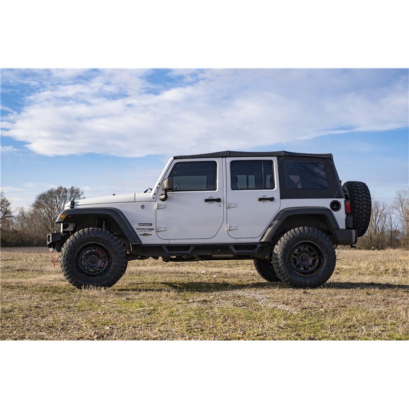 Rough Country | Lift Kit-Suspension w/Shock - Wrangler (JK) / Wrangler (JL) 3.6L / 3.8L 2007-2018