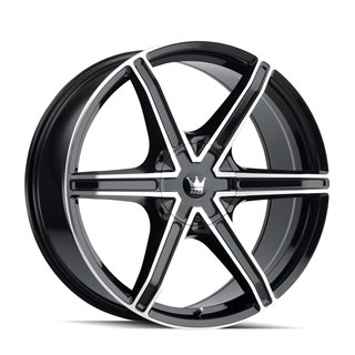MAZZI | STILTS 20x8.5 ET18 - Gloss Black Machined