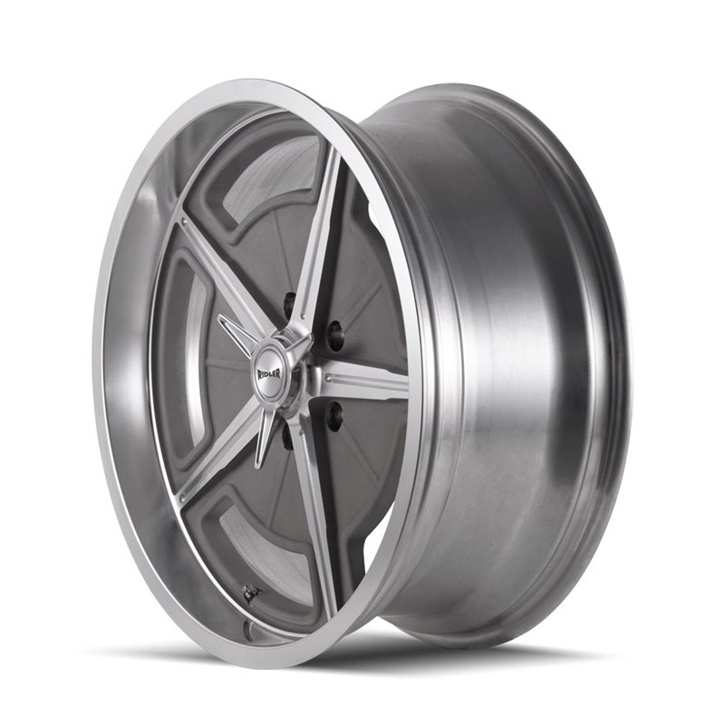 RIDLER | 605 20x10.0 ET0 - Matte As-Cast Machined