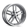 RIDLER | 608 18x8.0 ET0 - Gloss Grey Milled