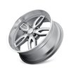 RIDLER | 608 18x9.0 ET0 - Gloss Grey Milled
