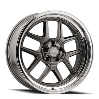 RIDLER | 610 17x7.0 ET0 - Gloss Grey Polished