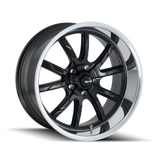 RIDLER | 650 20x8.5 ET30 - Matte Black Polished