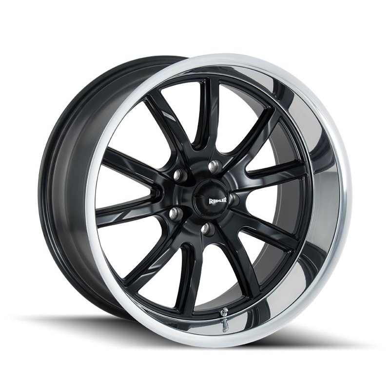 RIDLER | 650 20x8.5 ET30 - Matte Black Polished