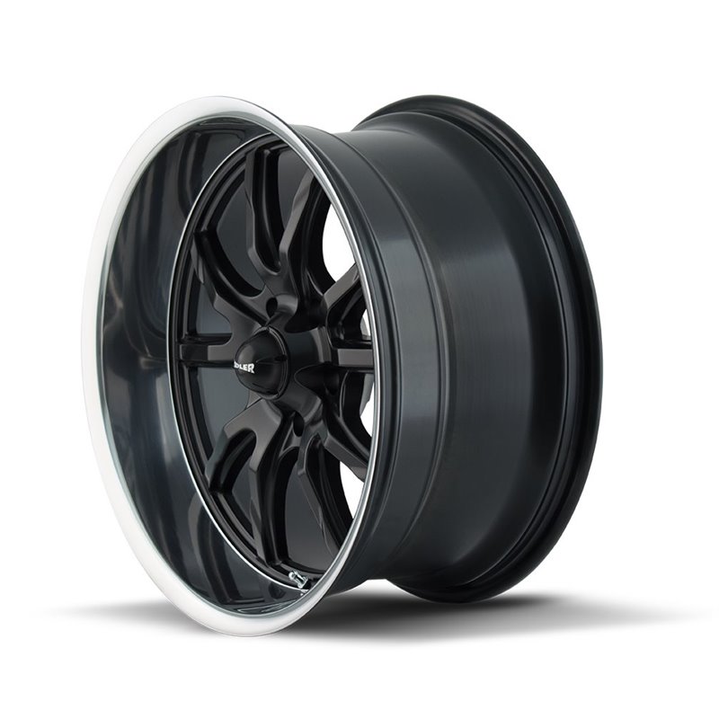 RIDLER | 650 20x8.5 ET0 - Matte Black Polished