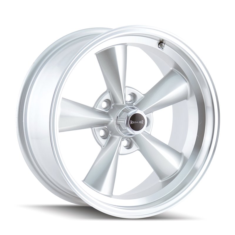 RIDLER | 675 15x8.0 ET-12 - Satin Silver Machined