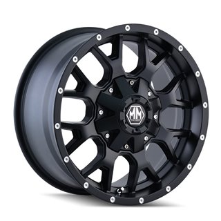 Mayhem | WARRIOR 20x9.0 ET0 - Matte Black