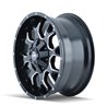 Mayhem | WARRIOR 17x9.0 ET-12 - Gloss Black Milled