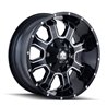 Mayhem | FIERCE 17x9.0 ET-12 - Gloss Black Milled
