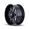 Mayhem | FIERCE 17x9.0 ET18 - Gloss Black Milled