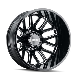 Mayhem | COGENT DUALLY 22x8.25 ET-232 - Gloss Black Milled