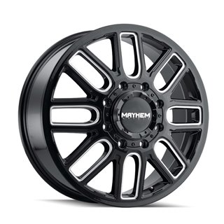 Mayhem | COGENT DUALLY 20x8.25 ET115 - Gloss Black Milled