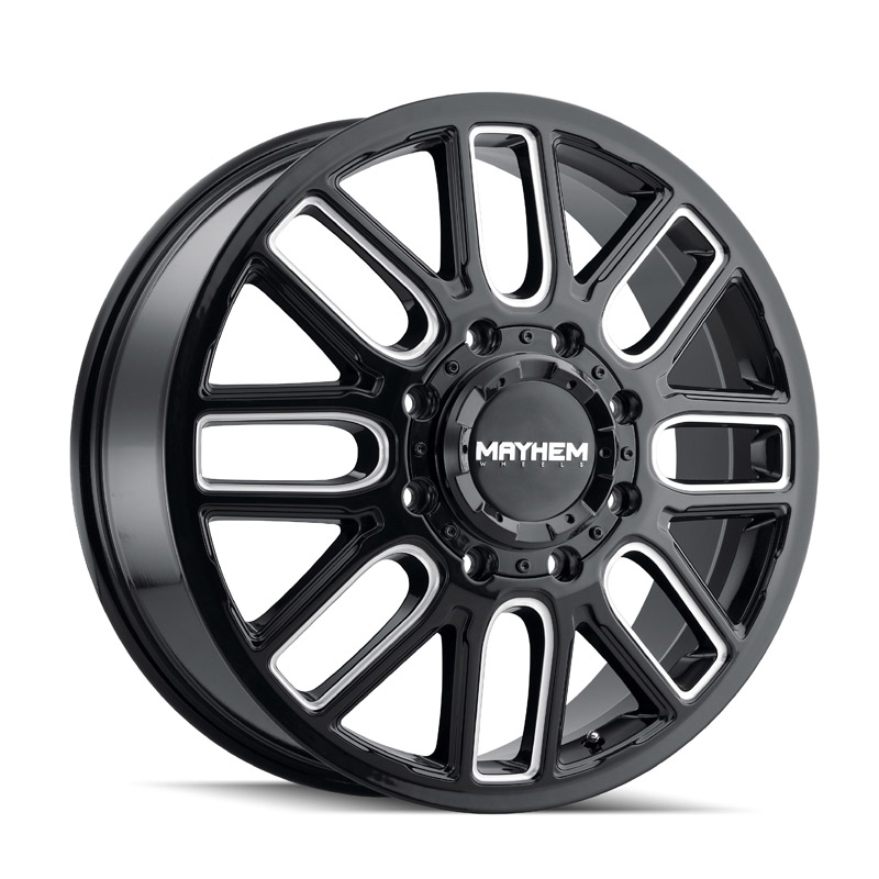 Mayhem | COGENT DUALLY 20x8.25 ET115 - Gloss Black Milled