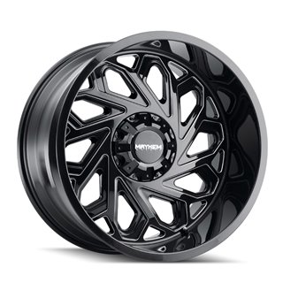 Mayhem | ESSEX 20x9.0 ET0 - Gloss Black Milled